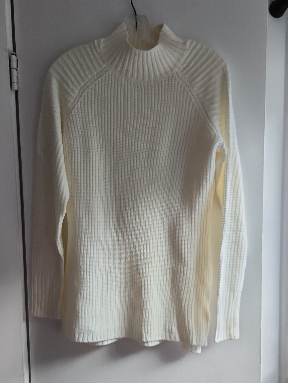 Mock Neck Knit Sweater